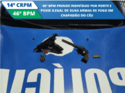 PM de Chapadão do Céu prende homem por porte ilegal de duas armas de fogo