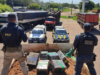 PRF e PM realizam apreensão histórica de droga em MS