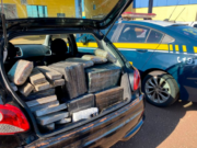 PRF apreende 684 Kg de maconha em dois flagrantes no interior de MS