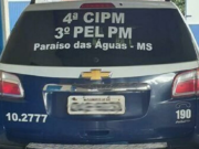 Homem é preso após tentar agredir um casal e ameaçá-los de morte em Paraíso das Águas