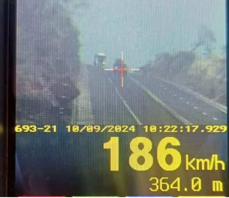 PRF flagra veículo a 186 km/h na BR-158, em Paranaíba (MS)