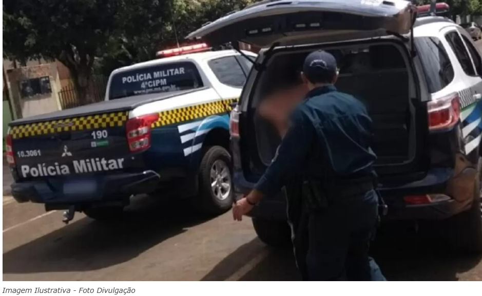 Ladrão é preso ao ser flagrando vendendo peças que ele havia furtado em Chapadão do Sul