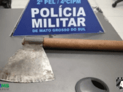 Jovem é preso ao tentar matar mulher com golpes de machadinhas em Costa Rica