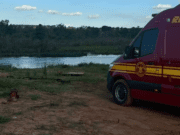 Mergulhadores do Corpo de Bombeiros encontram corpo da criança que se afogou no Rio Aporé