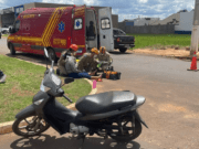 Em 24 horas foram registrados cinco acidentes envolvendo carro e moto em Chapadão do Sul