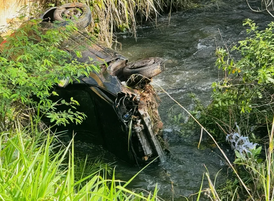 Aquaplanagem provou dois acidentes na MS 223 em Costa Rica