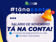 Prefeitura de Costa Rica antecipa pagamento de novembro e impulsiona economia local com R$ 3,2 milhões