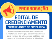 Costa Rica prorroga credenciamento para comerciantes vender alimentos e bebidas em eventos de fim de ano