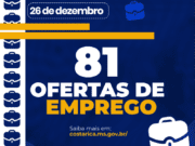 Casa do Trabalhador de Costa Rica tem 81 vagas de emprego disponíveis