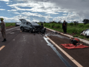 Identificada duas vítimas da colisão na BR-060 onde deixou três mortos e cinco feridos em Chapadão do Sul