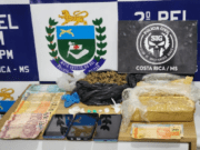 Carro funerário com dois corpos é flagrado levando drogas da capital para Costa Rica (MS)