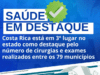 Com 4.704 atendimentos, Costa Rica é 3º lugar no Programa ‘MS Saúde: Mais Saúde, Menos Filas’