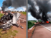 Mais um acidente com vítima fatal na rodovia da morte (BR-262) em Três Lagoas