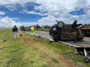 Acidente envolvendo 3 veículos deixa feridos na BR-163 em São Gabriel do Oeste