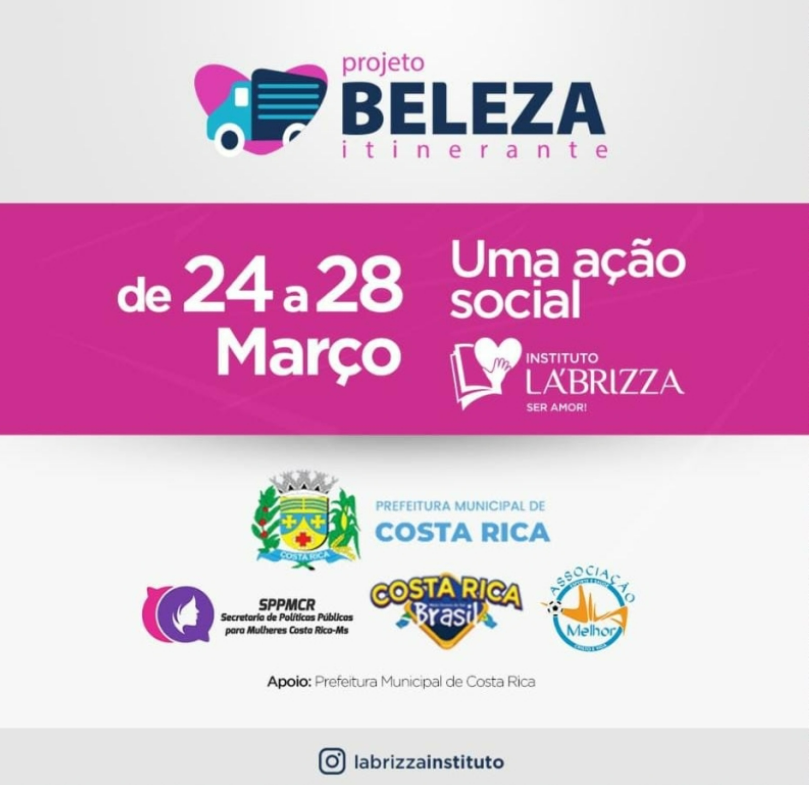Costa Rica abre inscrições para Carreta da Beleza voltada a Mulheres de baixa renda