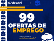Casa do Trabalhador de Costa Rica abre semana com 99 vagas de emprego