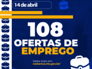 Casa do Trabalhador de Costa Rica abre semana com 108 vagas de emprego