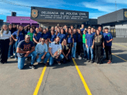 Estudantes do curso técnico de serviços jurídicos visitam a Delegacia de Costa Rica