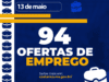 Casa do Trabalhador de Costa Rica abre a semana com 94 vagas de emprego
