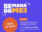 “Faça Sucesso na Era da Inteligência Artificial” é tema de palestra dia 29 em Costa Rica