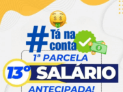 Com 40 milhões em caixa, Prefeitura de Costa Rica paga 50% do 13º salário dos servidores municipais nesta segunda
