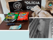 Polícia Civil identifica e prende autor de furto em estabelecimento comercial em Costa Rica