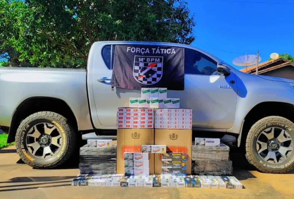 Vereador é preso ao ser flagrado com contrabando na MS-276