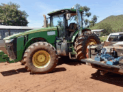 Trator é furtado entre Paraíso das Águas e Costa Rica e logo recuperado pelas forças policiais