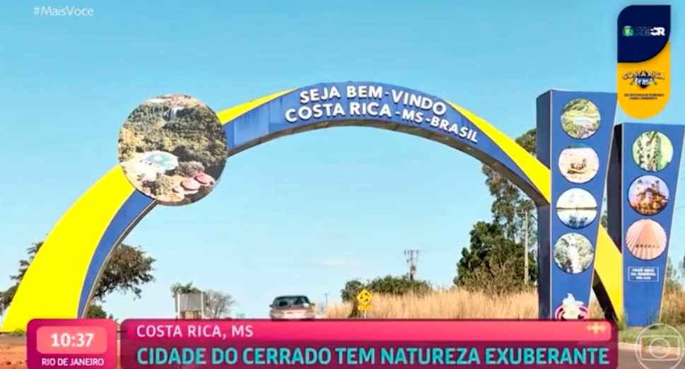 Belezas naturais de Costa Rica são destaques na TV Globo em rede nacional