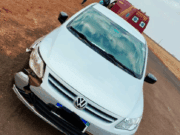 Ciclista fica ferido após ser atingido por veículo em Chapadão do Sul