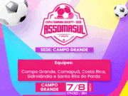 Costa Rica participa da 1ª Copa Feminina Society da Assomasul em Campo Grande