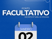Prefeitura de Costa Rica decreta ponto facultativo no dia 2 de janeiro