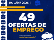 Casa do Trabalhador de Costa Rica inicia semana com 49 oportunidades de Emprego