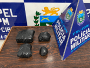 Ação conjunta da Força Tática da 4ª CIPM e Polícia Militar de Costa Rica prende adulto e apreende menor por tráfico de drogas