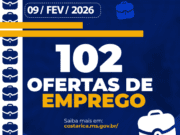 Casa do Trabalhador de Costa Rica abre a semana com 102 vagas de Emprego