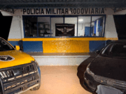 BPMRv apreende 663 kg de maconha, recupera veículo com registro de roubo/furto e prende motorista
