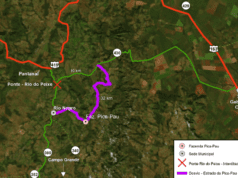Interdição de ponte na MS-080 altera rotas entre São Gabriel, Rio Negro e Pantanal
