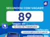 Casa do Trabalhador de Costa Rica inicia semana com 89 oportunidades de Emprego