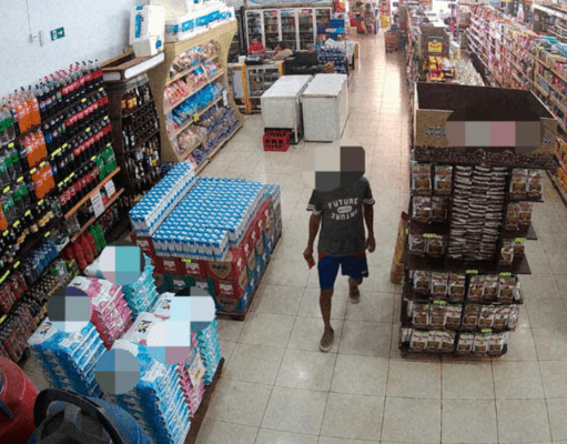 Homem furta em supermercado e acaba preso pela PC em Chapadão do Céu