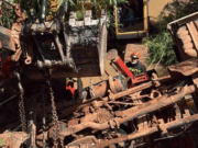 Vítima de acidente na zona rural de Coxim ficou seis horas preso nas ferragens de caminhão