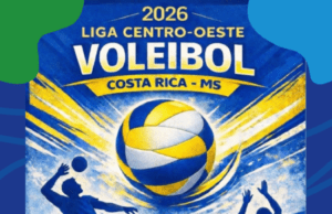 Costa Rica sedia a primeira etapa da Liga Centro-Oeste de Voleibol 2026 sábado e domingo no Ramez Tebet