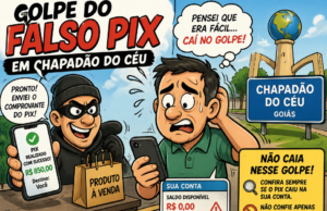 Golpe do Pix falso termina com prisão em flagrante em Chapadão do Céu