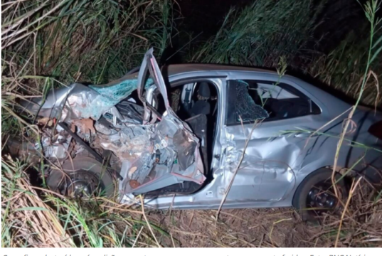 Grave acidente na BR-060 deixa criança em estado grave entre Paraíso das Águas e Chapadão do Sul