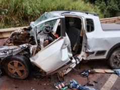 Jovem de Rio Verde morre em colisão violenta após tentativa de ultrapassagem na BR-163