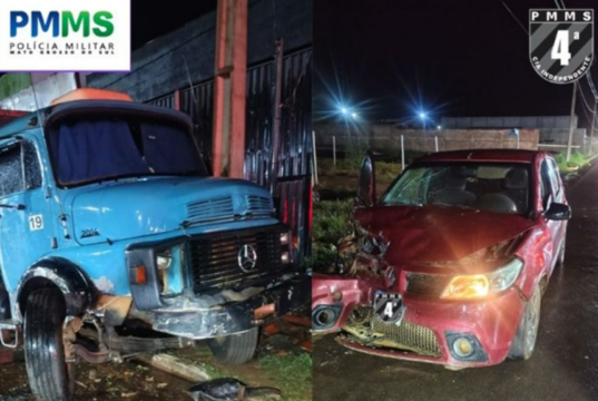 Motorista com sinais de embriaguez provoca grave acidente em Paraíso das Águas
