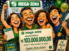 Apostas do Rio e de Fortaleza levam prêmio da Mega 30 anos