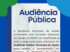 Costa Rica convoca população para Audiência Pública de Saúde hoje na Câmara de Vereadores
