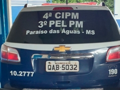 Homem de 23 anos é preso em flagrante por violência doméstica após agredir companheira em Paraíso das Águas