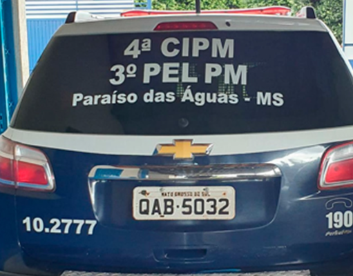 Homem de 23 anos é preso em flagrante por violência doméstica após agredir companheira em Paraíso das Águas