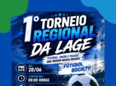 1º Torneio Regional de Futebol Society da Lage acontece dia 28 de junho
